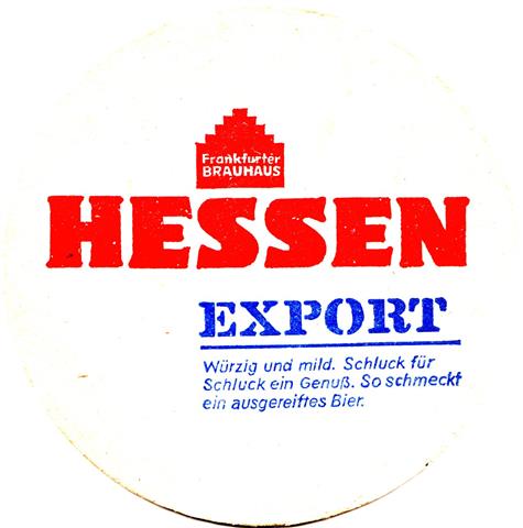frankfurt f-he brauhaus hessen 1a (rund215-hessen export-blaurot)